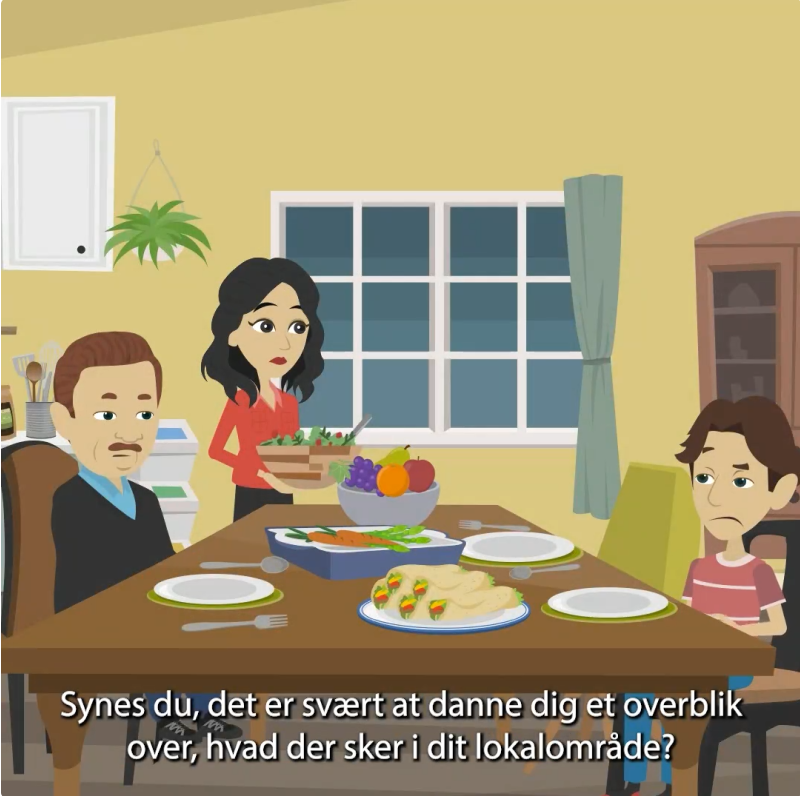 Video background